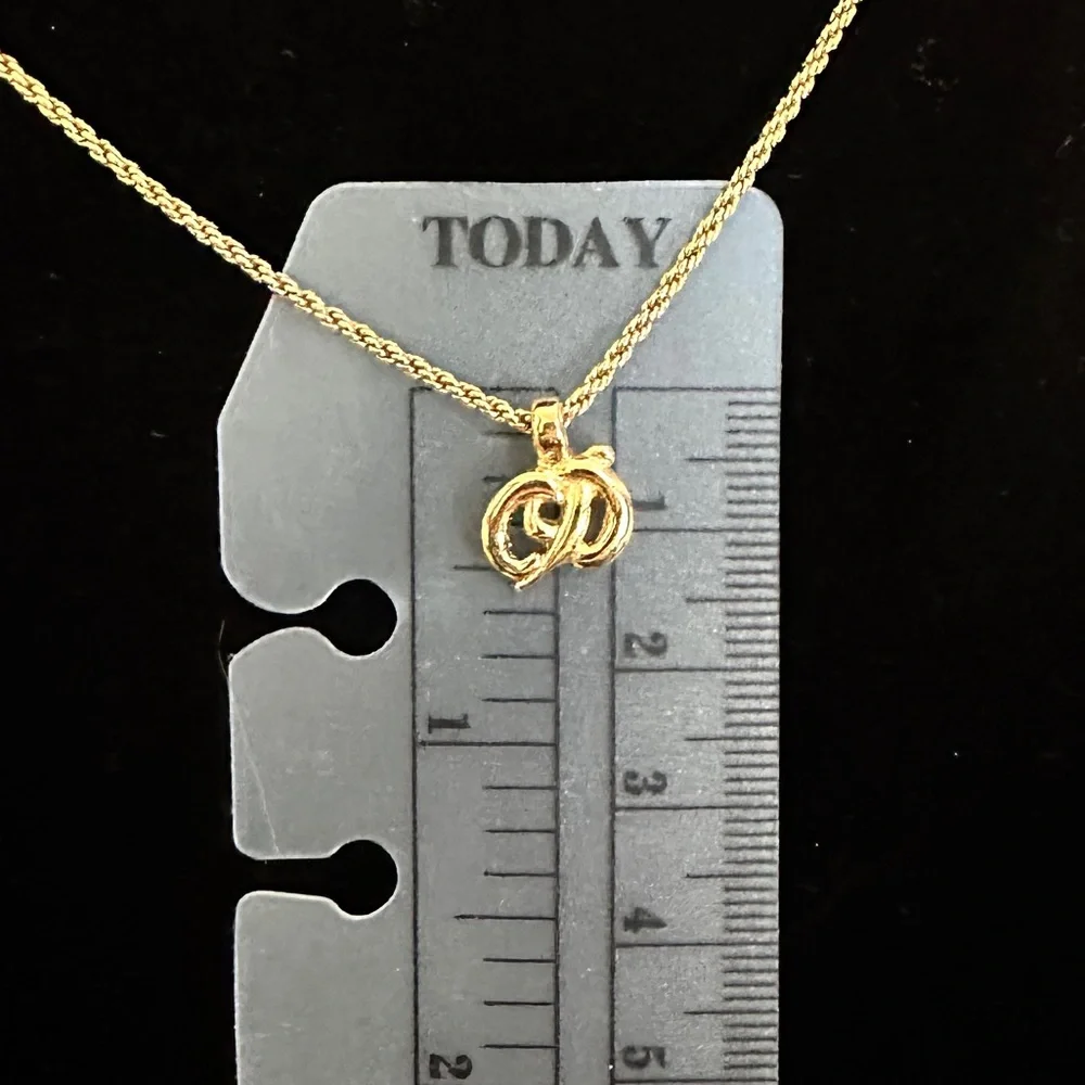 ❌SOLD❌ 💎 Christian Dior CD Logo Pendant Necklace - Picture 10 of 12